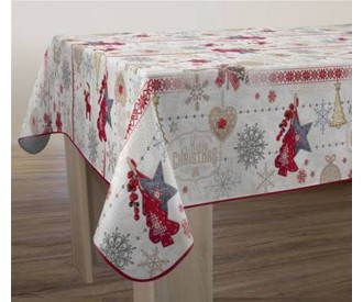 Nappes Anti-Tâches Noel Mery Christmas 150*240 